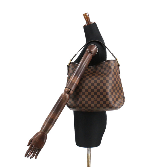 Louis Vuitton Damier Delightful PM Shoulder Bag Ebene Damier Delightful - Picture 8 of 8
